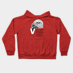 V is for Vampire Kids Hoodie